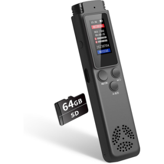 64GB Digital Voice Activated Recorder