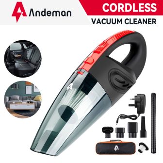 AUDEW Wet&Dry Cordless Portable Handheld Vacuum Cleaner Car Auto Home